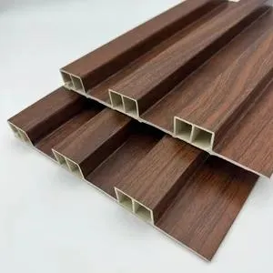 Interior wall cladding panels with wood grain and marble finish