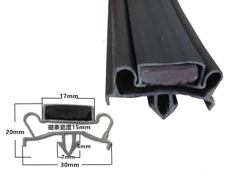 PVC gasket extrusion with SmallBoss anti-migration compound