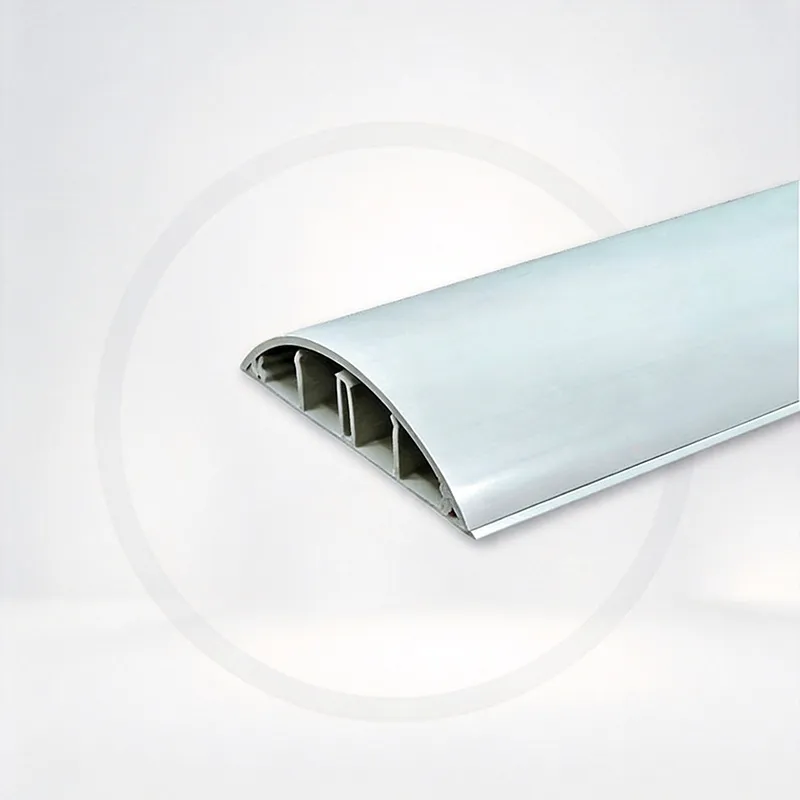 Cable management system trunking with flame retardant PVC compound