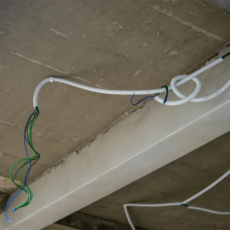 Automotive wiring harness with SmallBoss PVC insulation compound