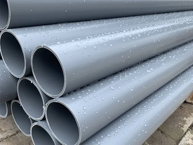 PVC pressure pipe extruded with SmallBoss NSF-certified compound