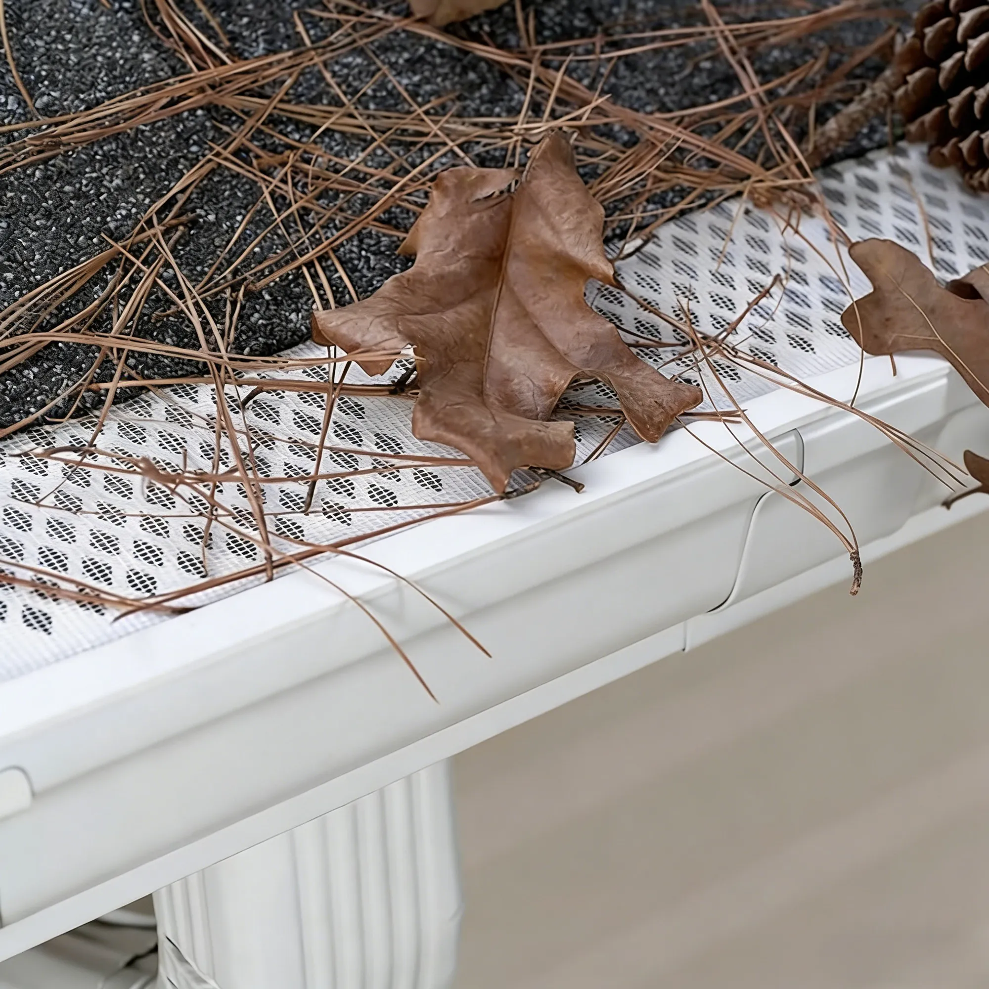 Small Boss PVC Gutter Guard Filters | Leaf & Debris Gutter Protection
