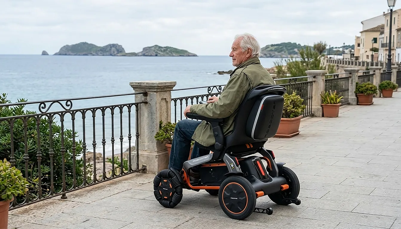 I ordered this mobility scooter for our vacation, and I'm so glad I did! I love how easy it is to fold and unfold, and the removable batteries make it super convenient. The dashboard is clear and easy to read, and the scooter is a breeze to maneuver inside the house. Plus, it even talks to you, making it very user-friendly. No need to reassemble it each time, which makes it perfect for hassle-free use.