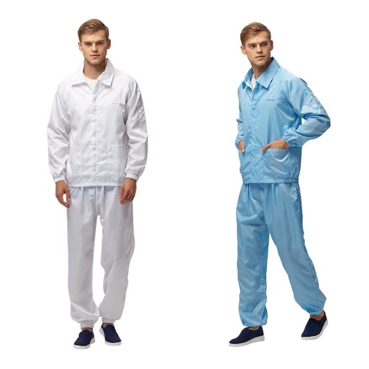 Clean room esd garment antistatic work clothes esd coat clothing