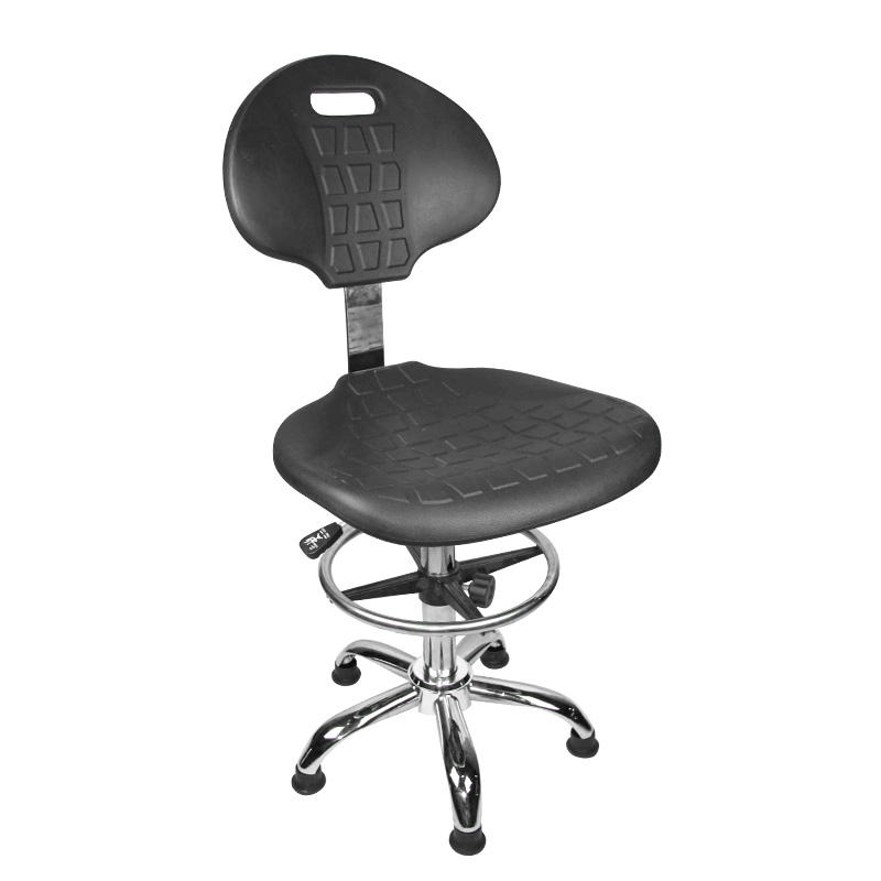 Lab Antistatic Cleanroom Chair Stool Pu Leather Metal Esd Laboratory