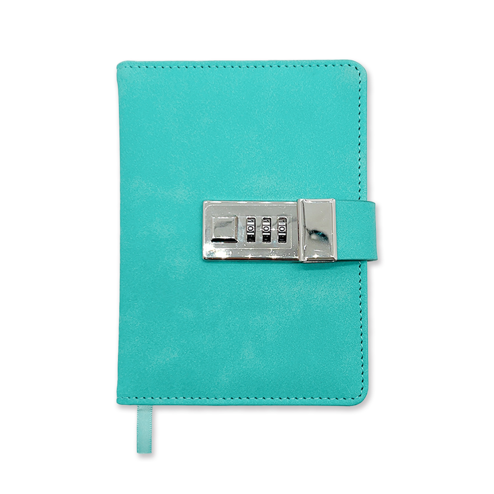 Sidaixue cute size refillable diary custom notebook with code lock