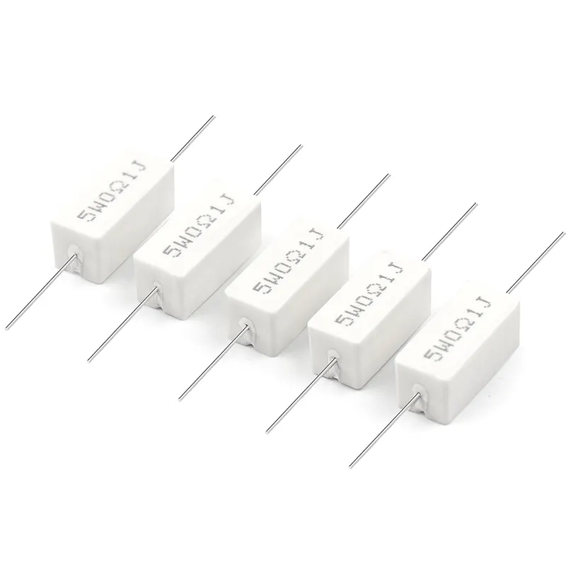 Made in China10W Ceramic cement resistor-Shunlianfa Electric Group