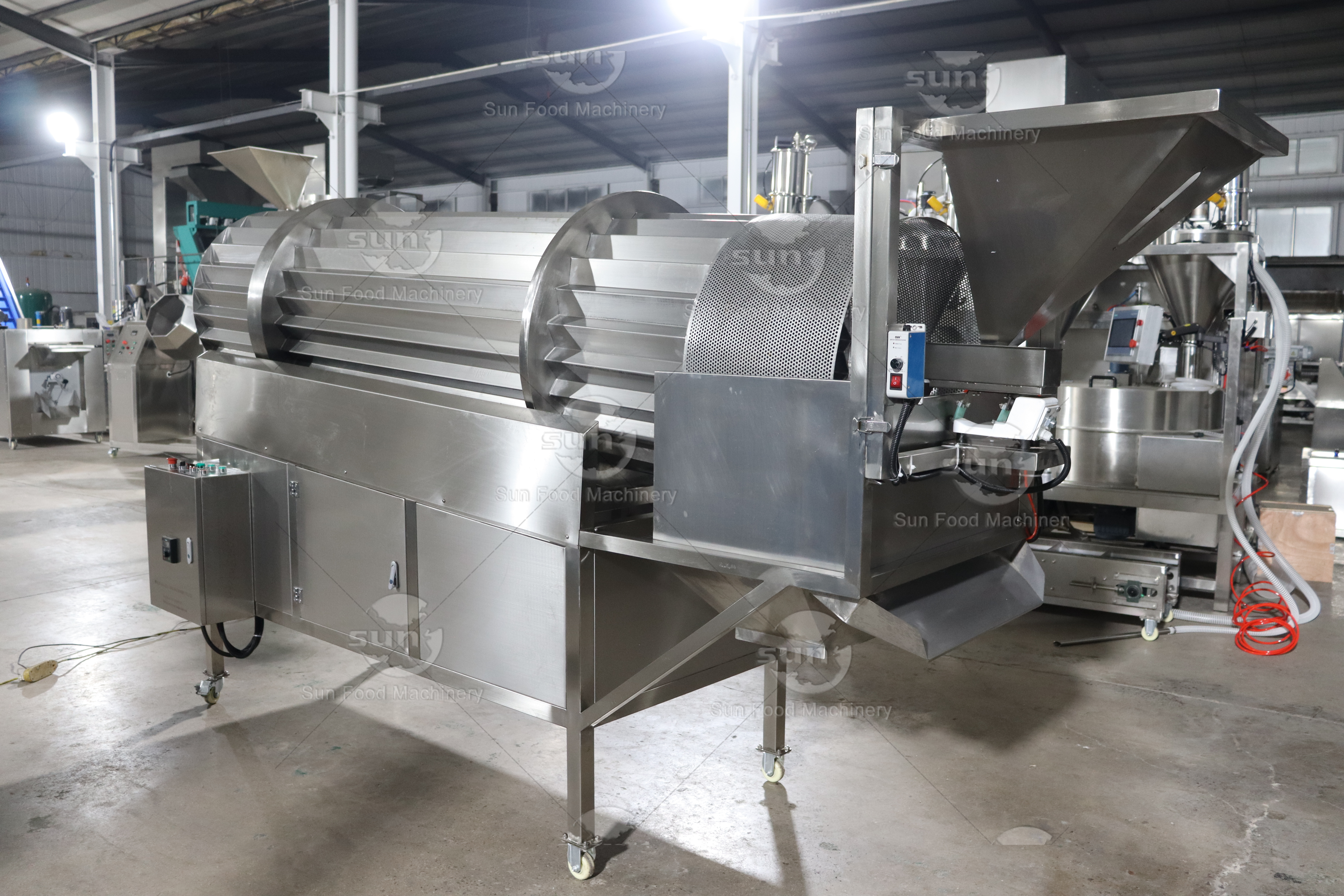 Custom Continuous Seasoning Machine for Iranian Customer Mustafa ...