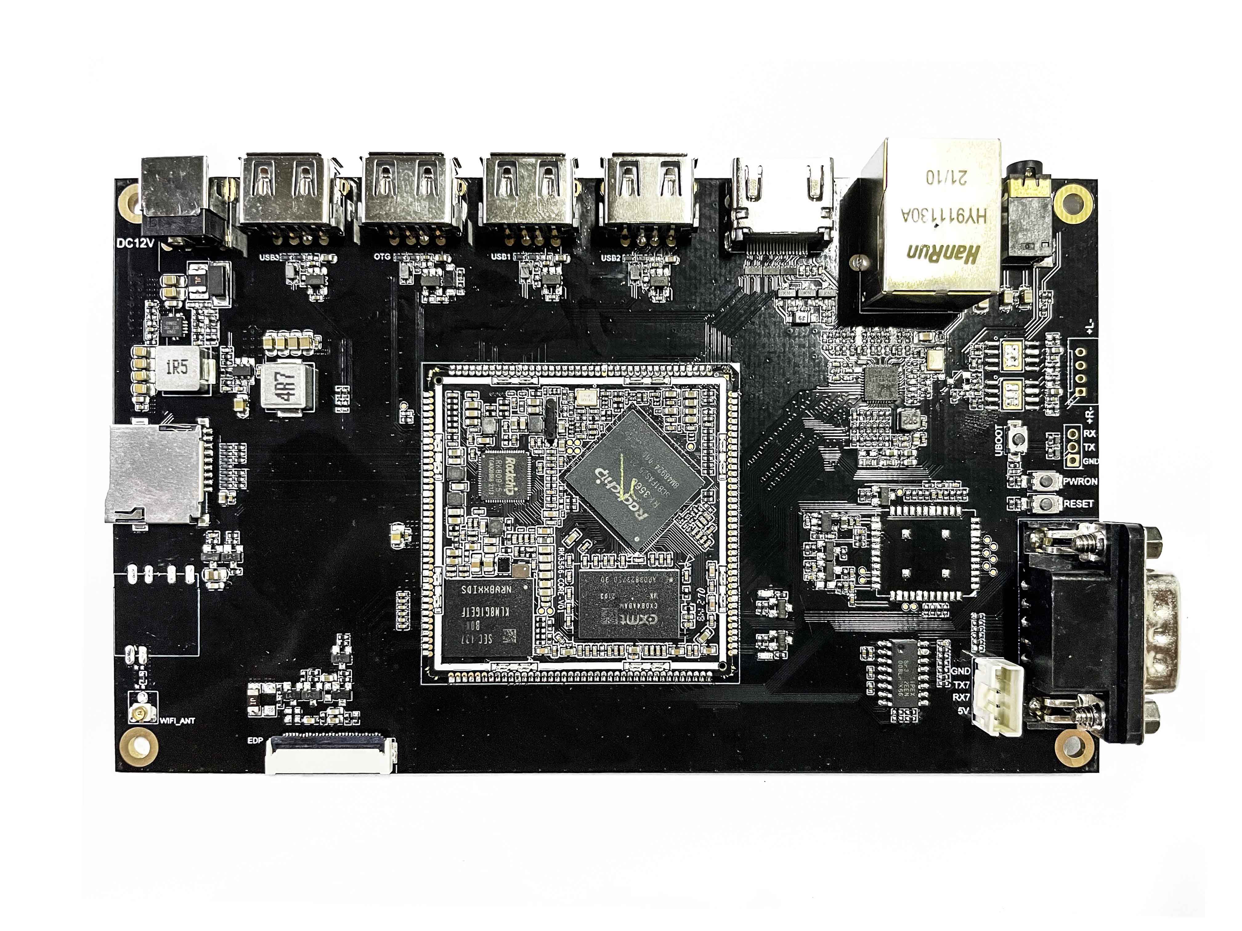 Rockchip Micro RK3566 Development board bottom plate plus core board ...
