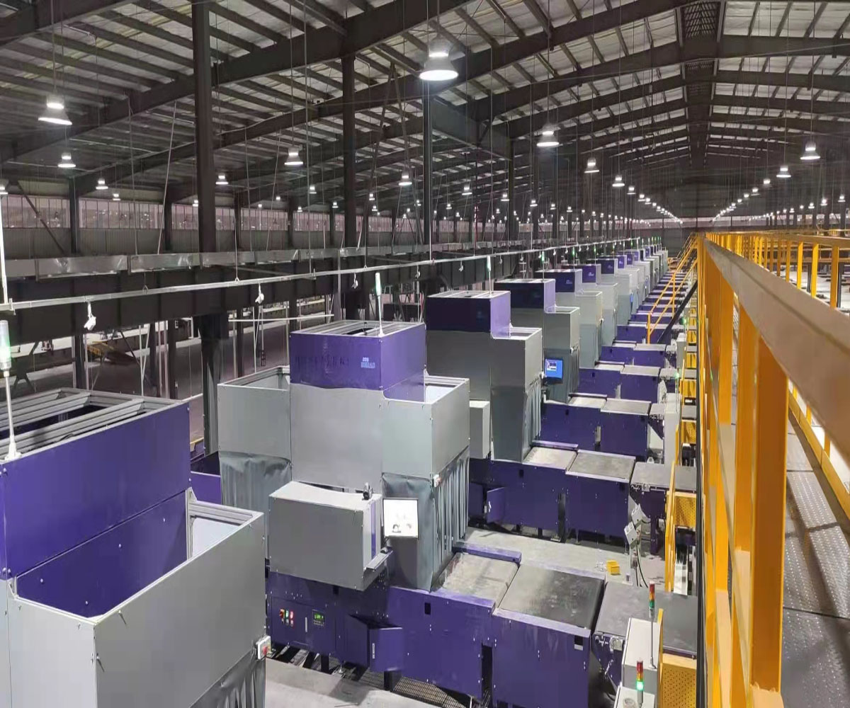 What are the types of automated sorting equipment?