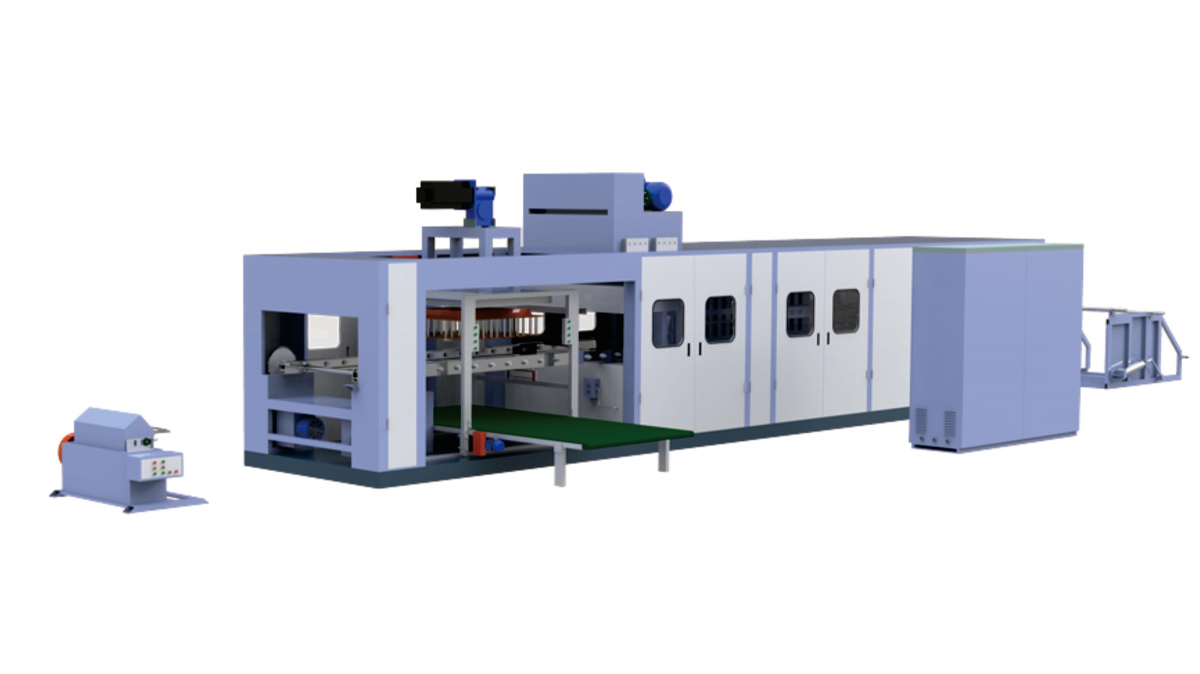Automatic Vacuum Forming And Cutting MachineKeli