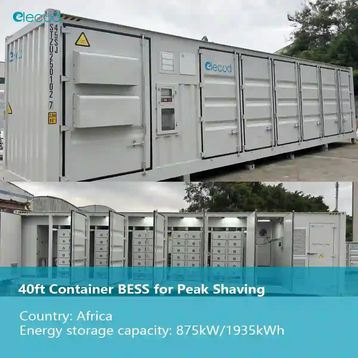 Elecod 40ft container battery energy storage system for peak shaving in Africa-1.jpg