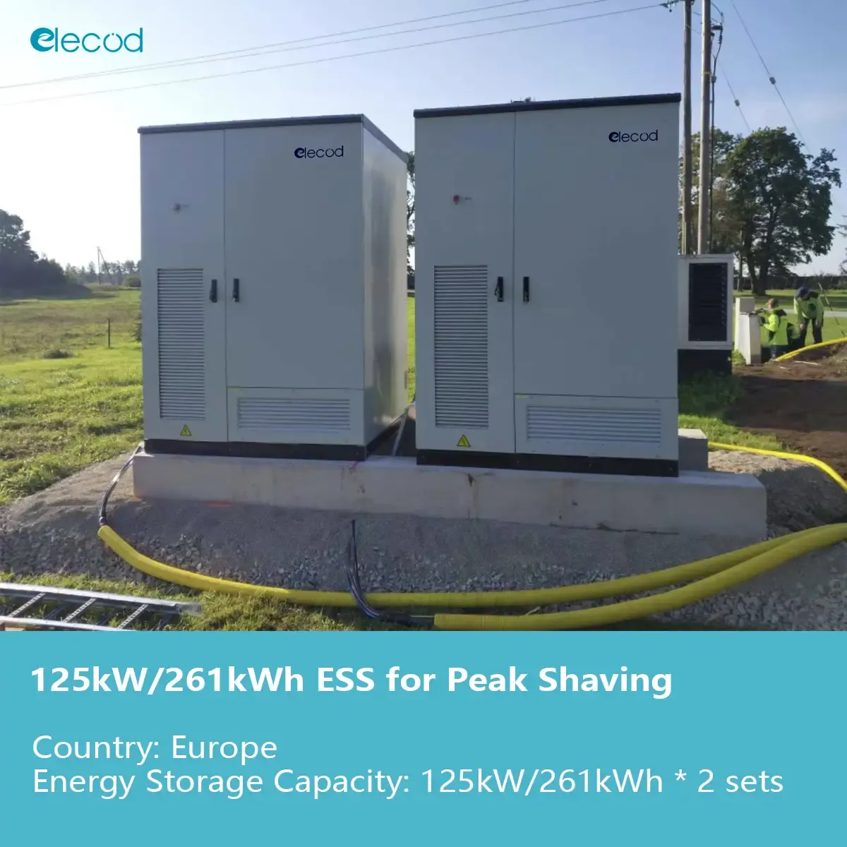 Elecod 125kW 261kWh energy storage system for peak shaving in Europe.jpg