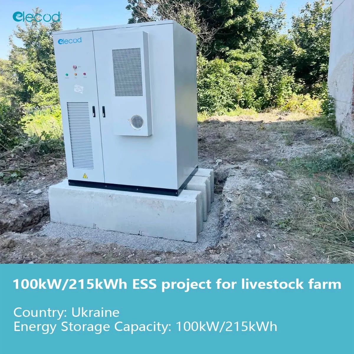 Elecod 100kW 215kWh Solar Energy Storage System project in Ukraine.jpg