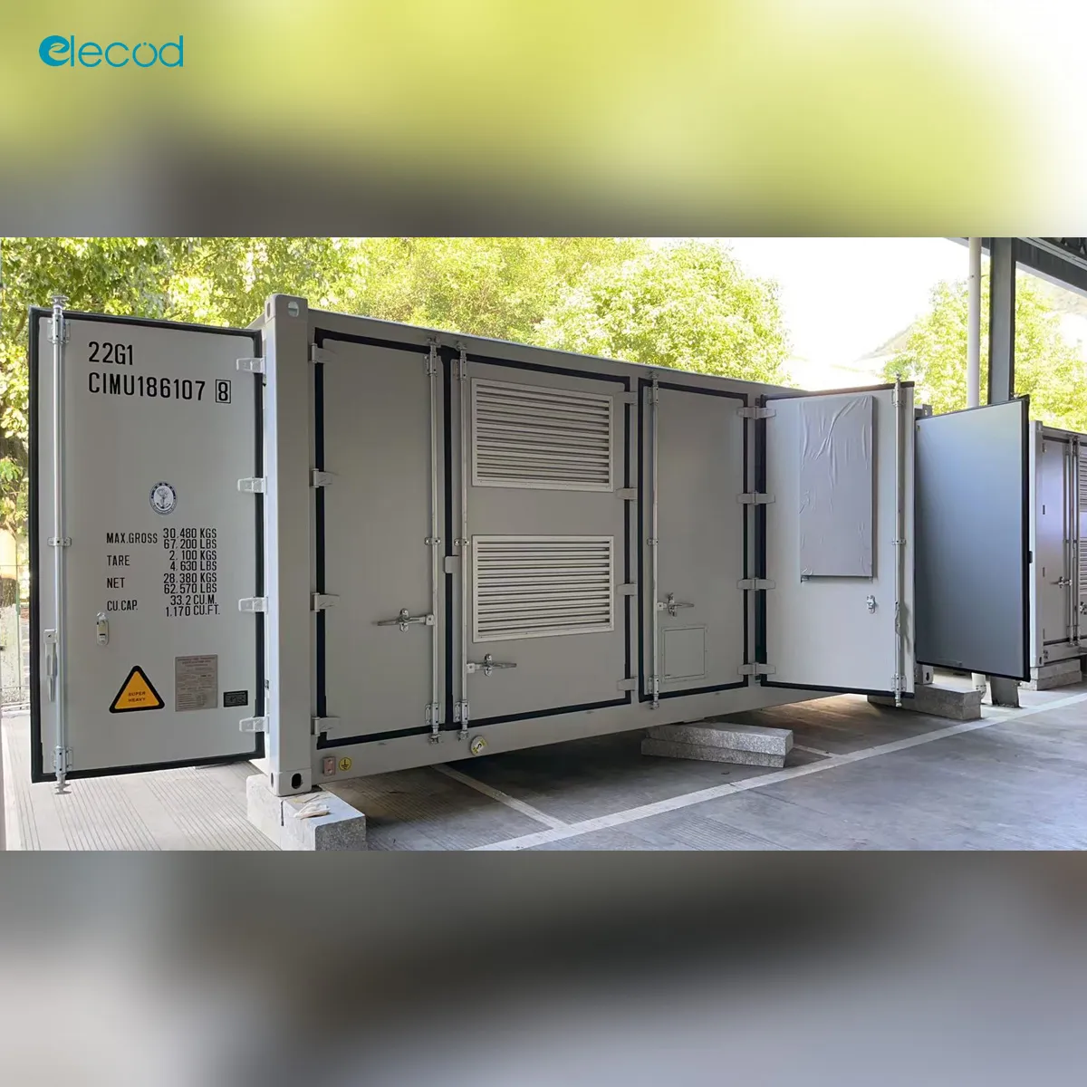 Elecod 250kW DC-coupled Containerized BESS Solution for a factory in Germany.jpg