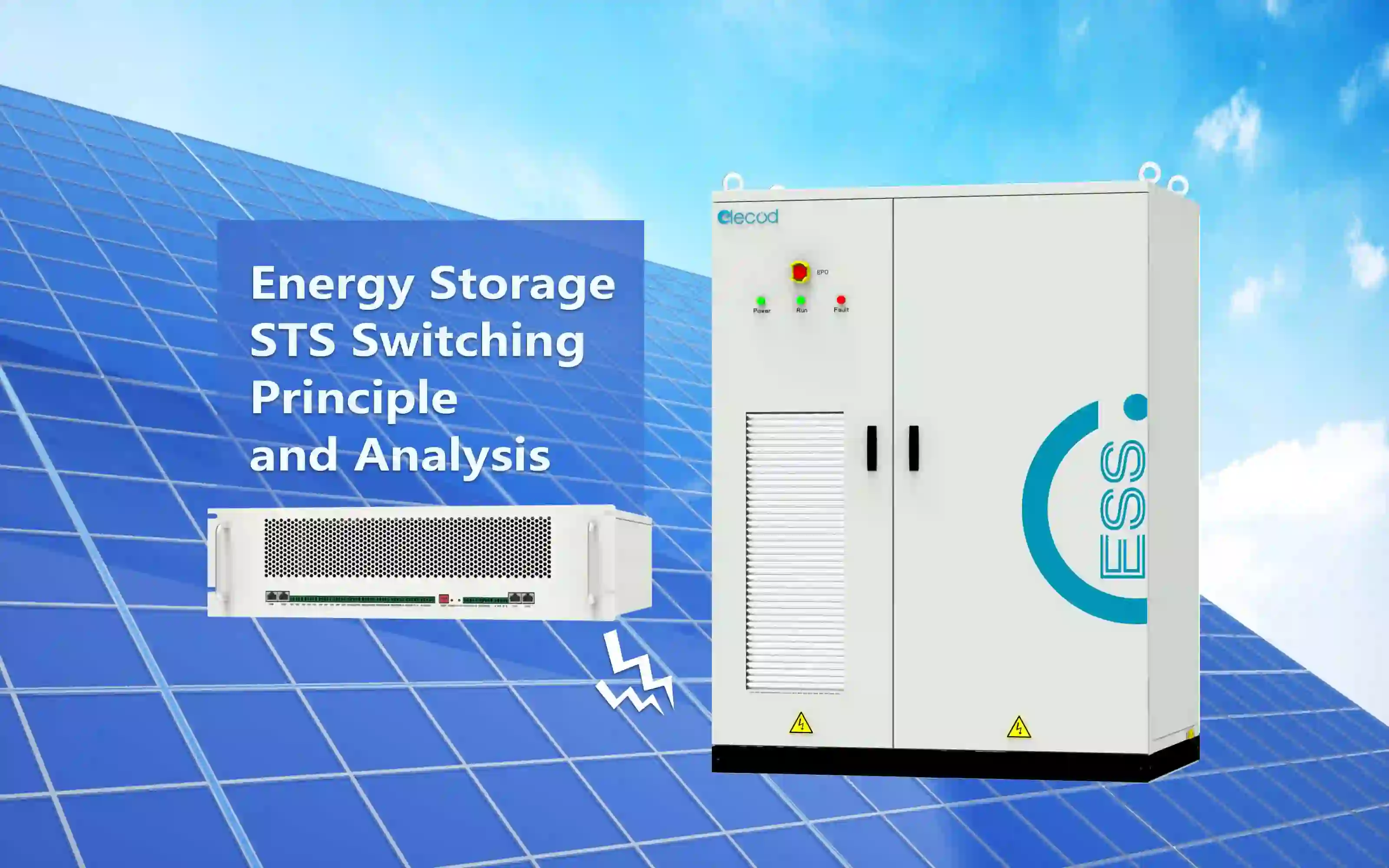 Sts Electrical Module Energy Storage STS Switching Principle and Analysis - Elecod Electric