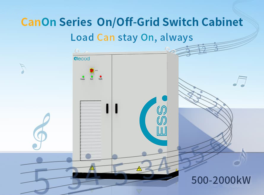 Know About Elecod CanOn Series 500-2000kW On/Off-Grid Switch Cabinet ...