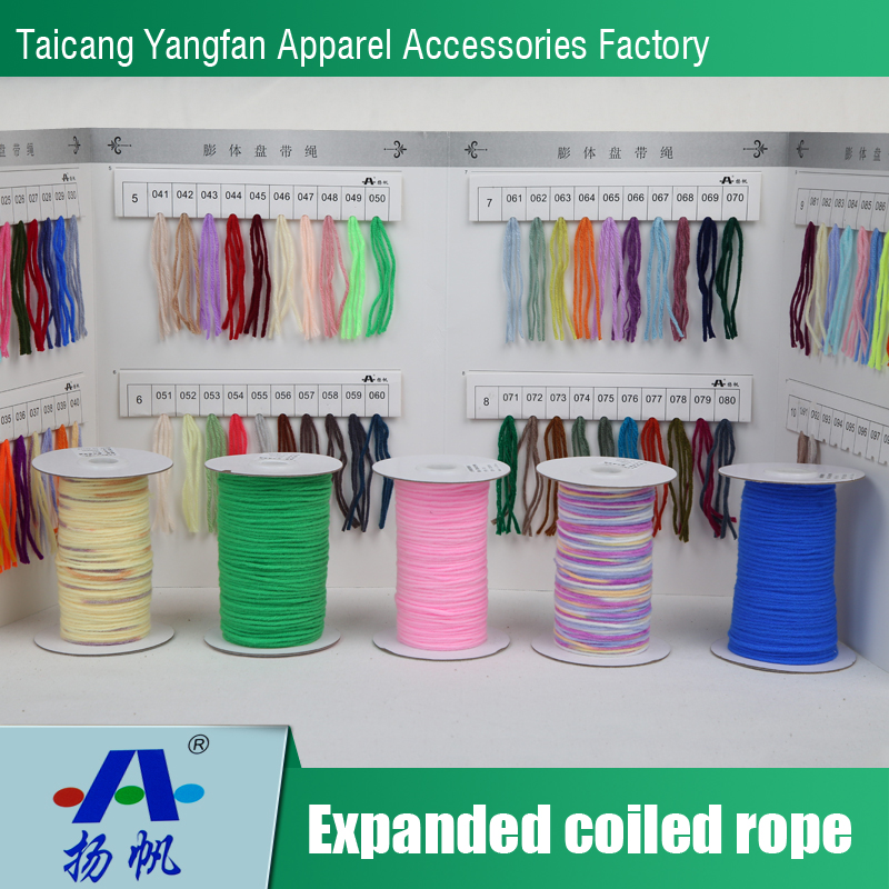 Expanded Coiled embroidery rope-Yangfan