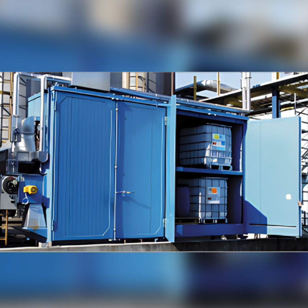 Heating and Cooling Hazardous Waste Storage ContainerDeSUN Ecotech