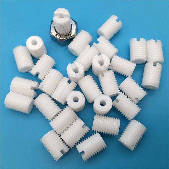 Customized Injection Molding Zirconia Ceramic Thread Components Zhimo Customized injection molding zirconia ceramic thread components zhimo