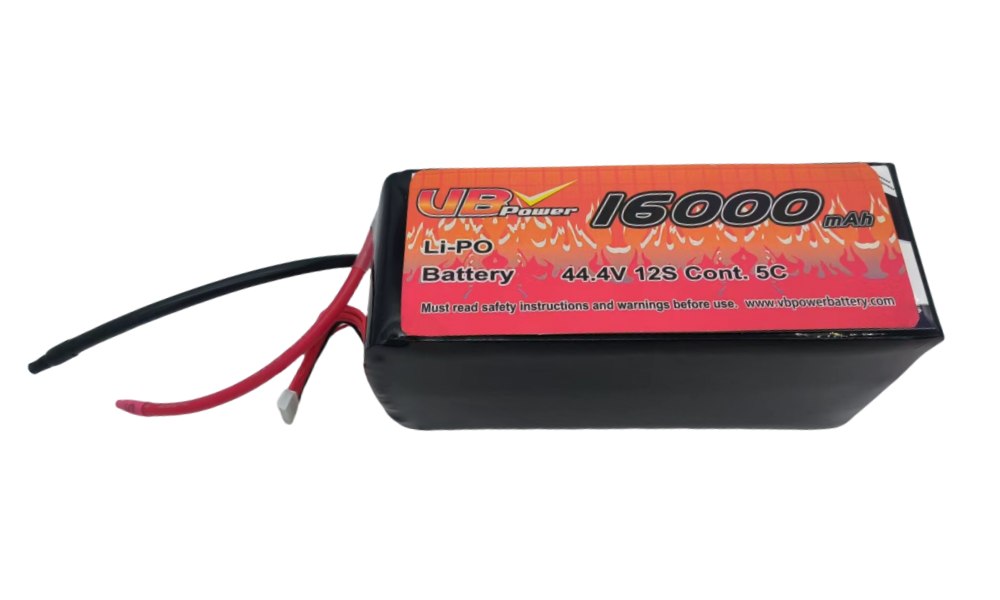 View of VBpower UAV FPV Drone Li-Po battery 44.4V 16000mAh 5C Battery -Victory ...