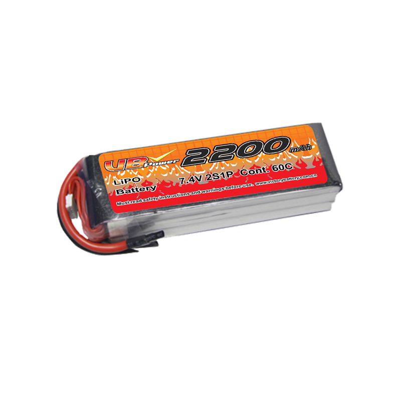 Batteria LiPo giocattolo RC 2S 7.4v 1300mAh 2200mAh 3300mAh 6000mAh 25C 35C 60C per aereo RC Drone auto elicottero 2S LiPo