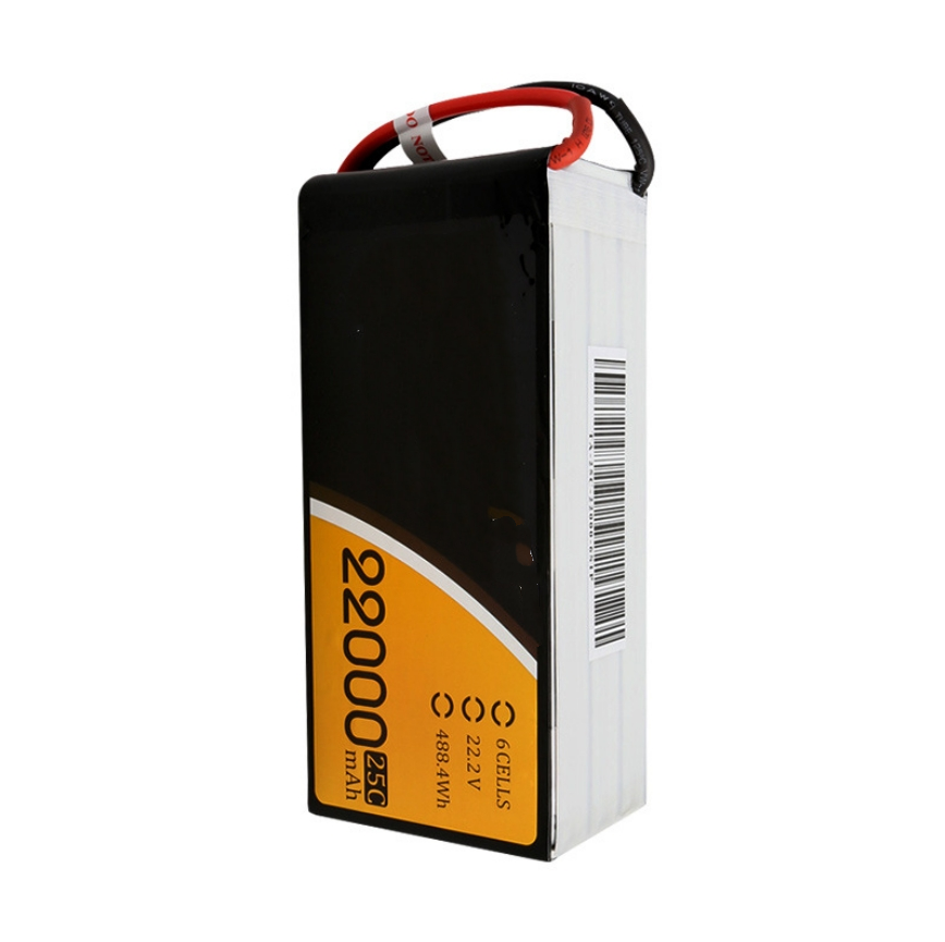 25C 6S 22.2V 22000mAh High-Rate Discharge Lipo Battery for UAV Drone ...