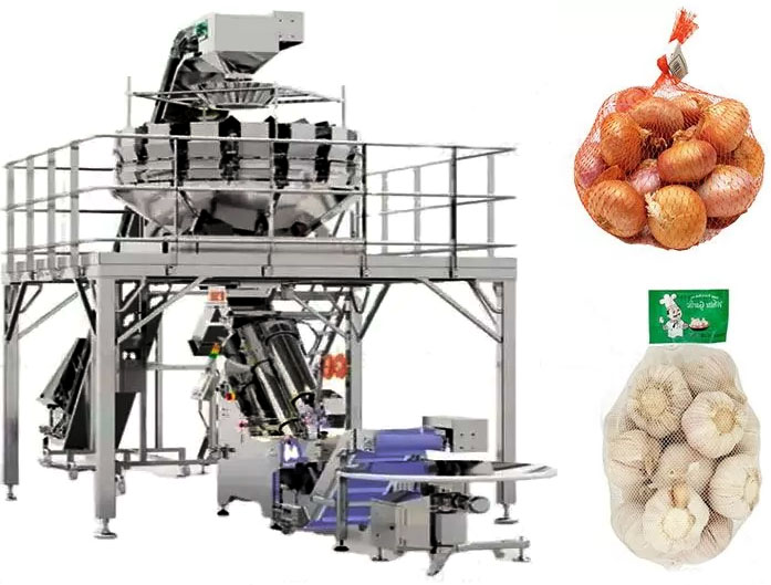 Auto Net Bag Packer Multi-Produce Vegetable, Fruit & Nut Packaging