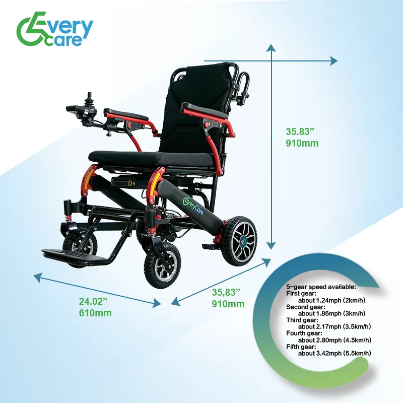 Quick Folding Electric Wheelchair - High - Quality Mobility Solution
