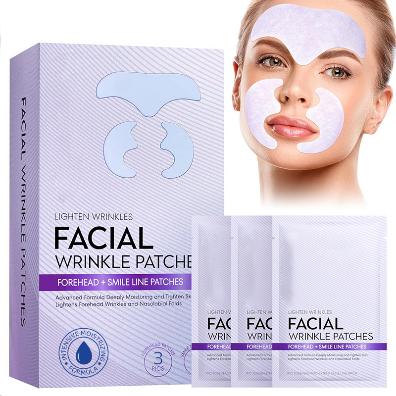 12Pcs Face Forehead Cheek Chin Sticker: Anti - Wrinkles, Skin Lifting ...