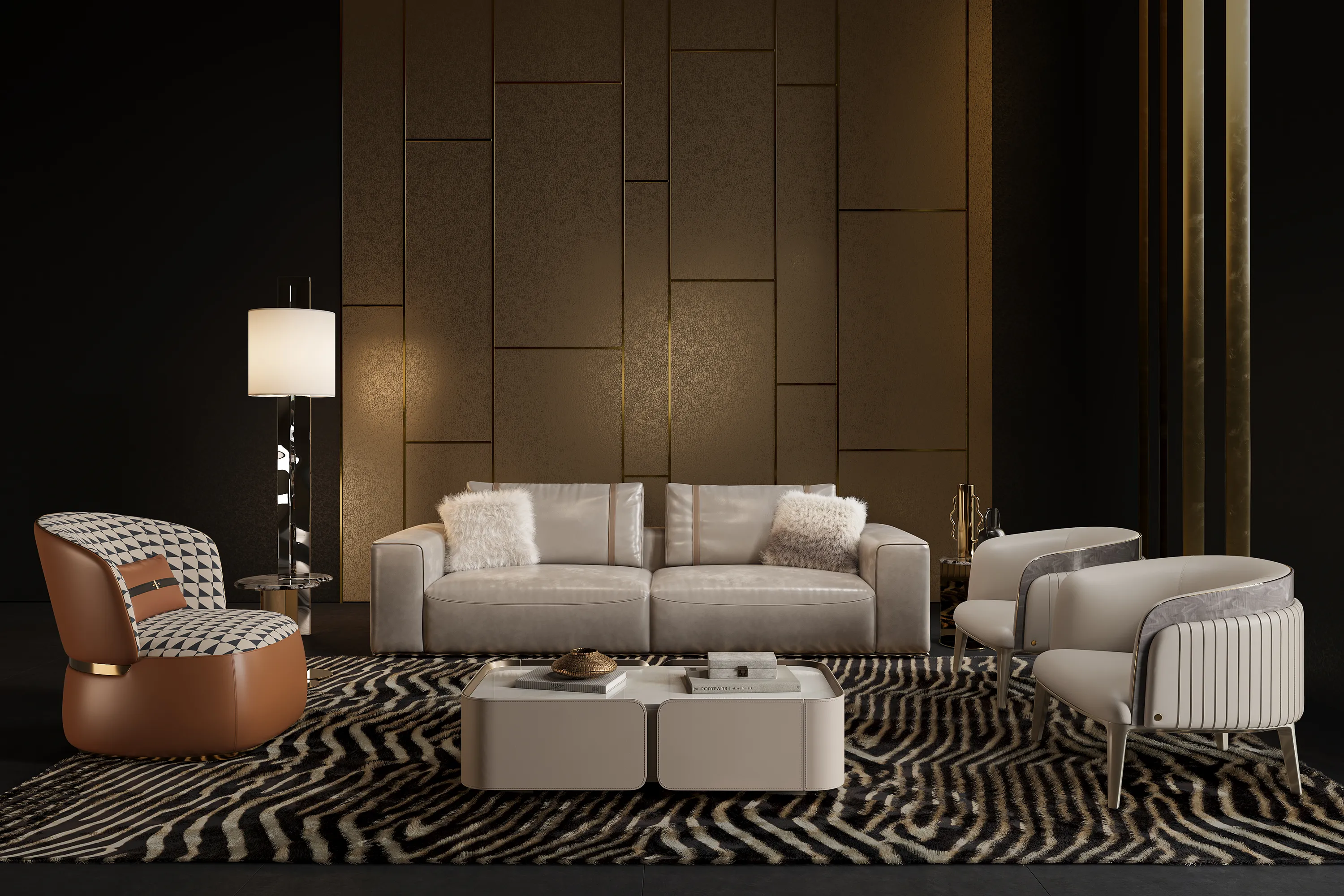 "Experience Timeless Elegance: Italian-Designed Lounge Chair with ...