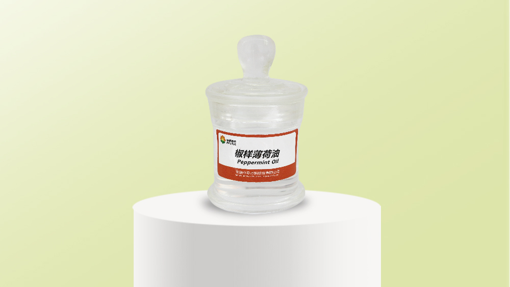 Aceite de pimienta y menta.