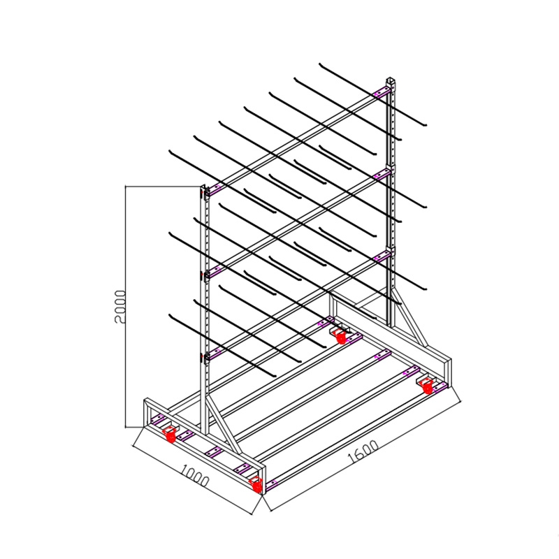 Curing Rack Easy Drawing Pull-Out Drying Racks-Jeanter Office Furniture