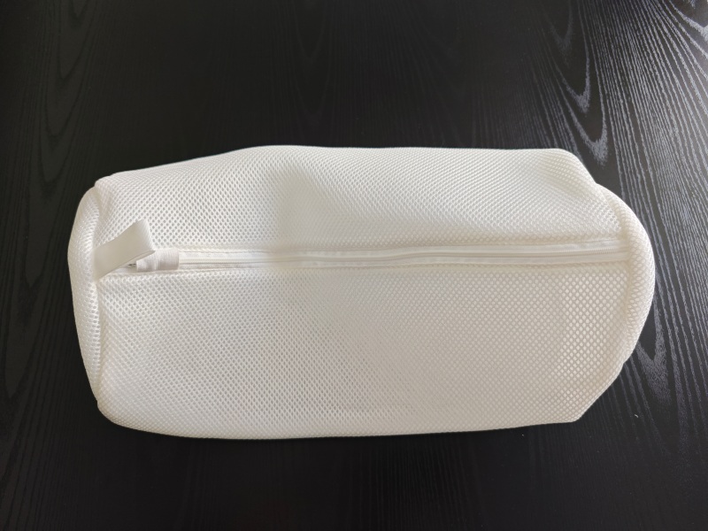 Mesh Shoe Laundry Wash Bag White 1.jpg
