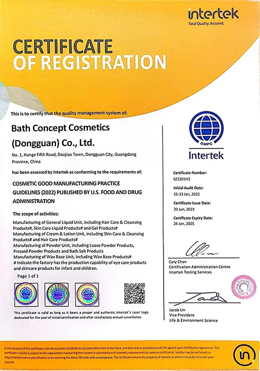 Bath Concept 2023-2025 GMPC