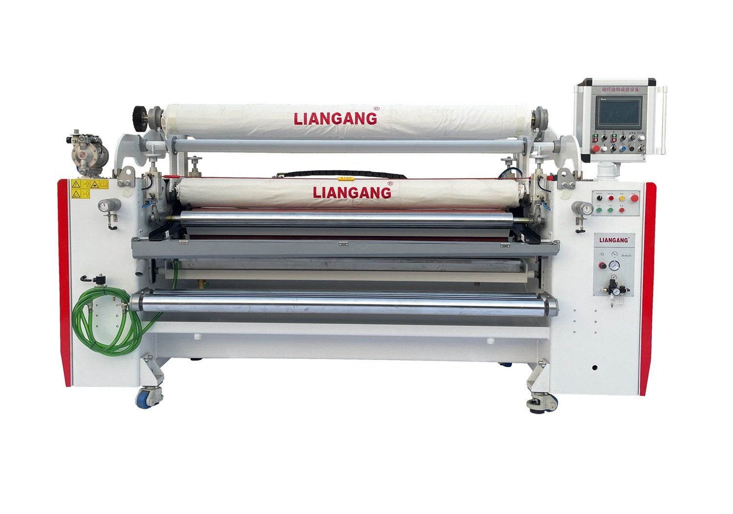 Multifunctional Coating Machine GTSG3-180 New Multifunctional Microfiber Leather Roller Coating Machine ...