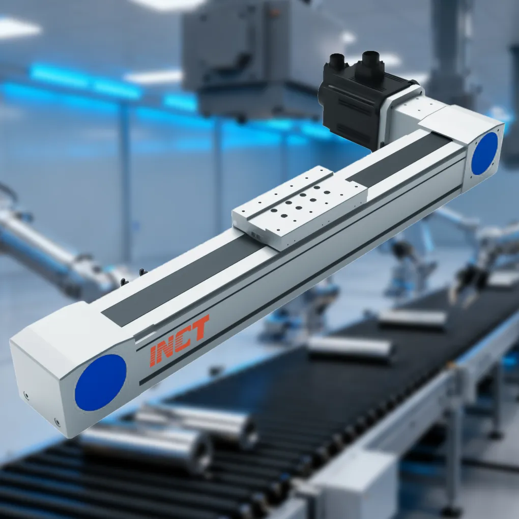 EU Semi‑Enclosed Timing Belt Linear Module-INCT GmbH