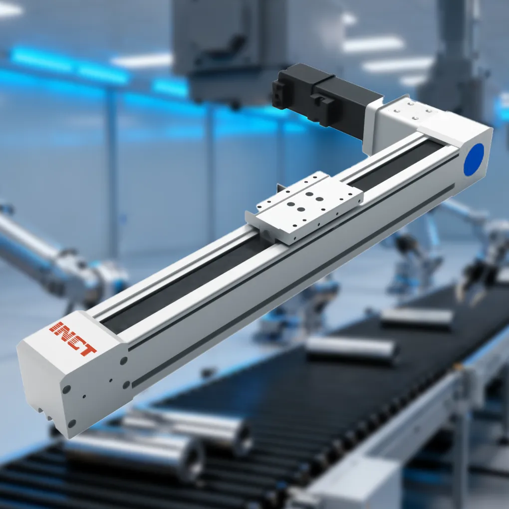 EU Semi‑Enclosed Timing Belt Linear Module-INCT GmbH