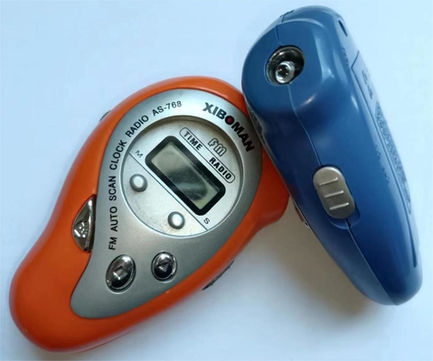 Mango Shape Time LCD Display Radio 25mm AAA Batteries Power FM Clock.jpg