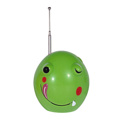 Frog Prince Cute FM Radio Built In Speaker Enjoy Music With lasting antenna.jpg