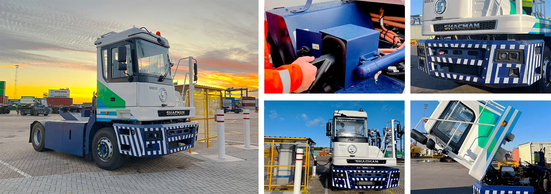Electric Terminal Tractor-SHACMAN