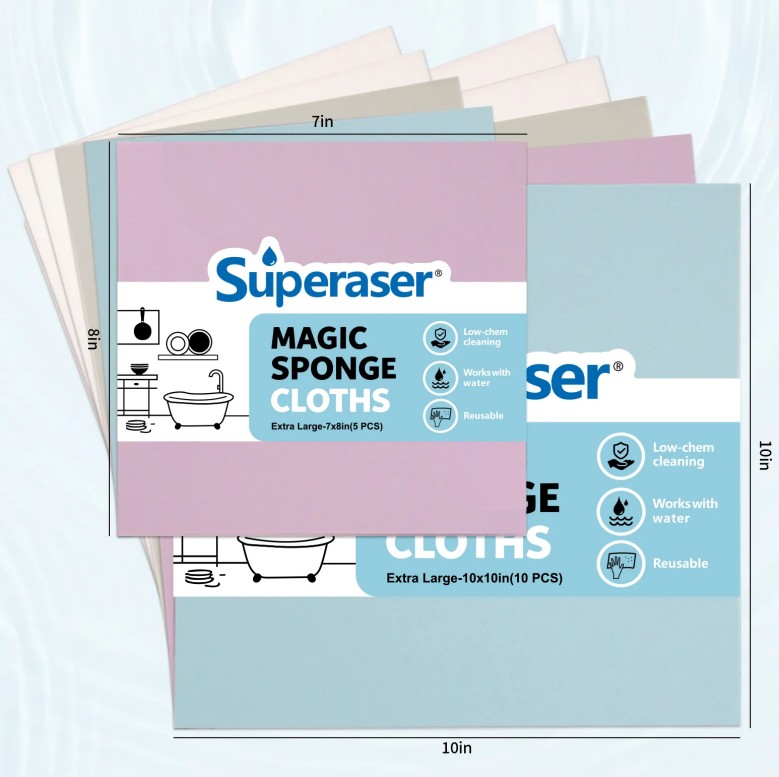 Can Cleaning Sponge Sheets Remove Household Marks Without Harsh Cleaners?