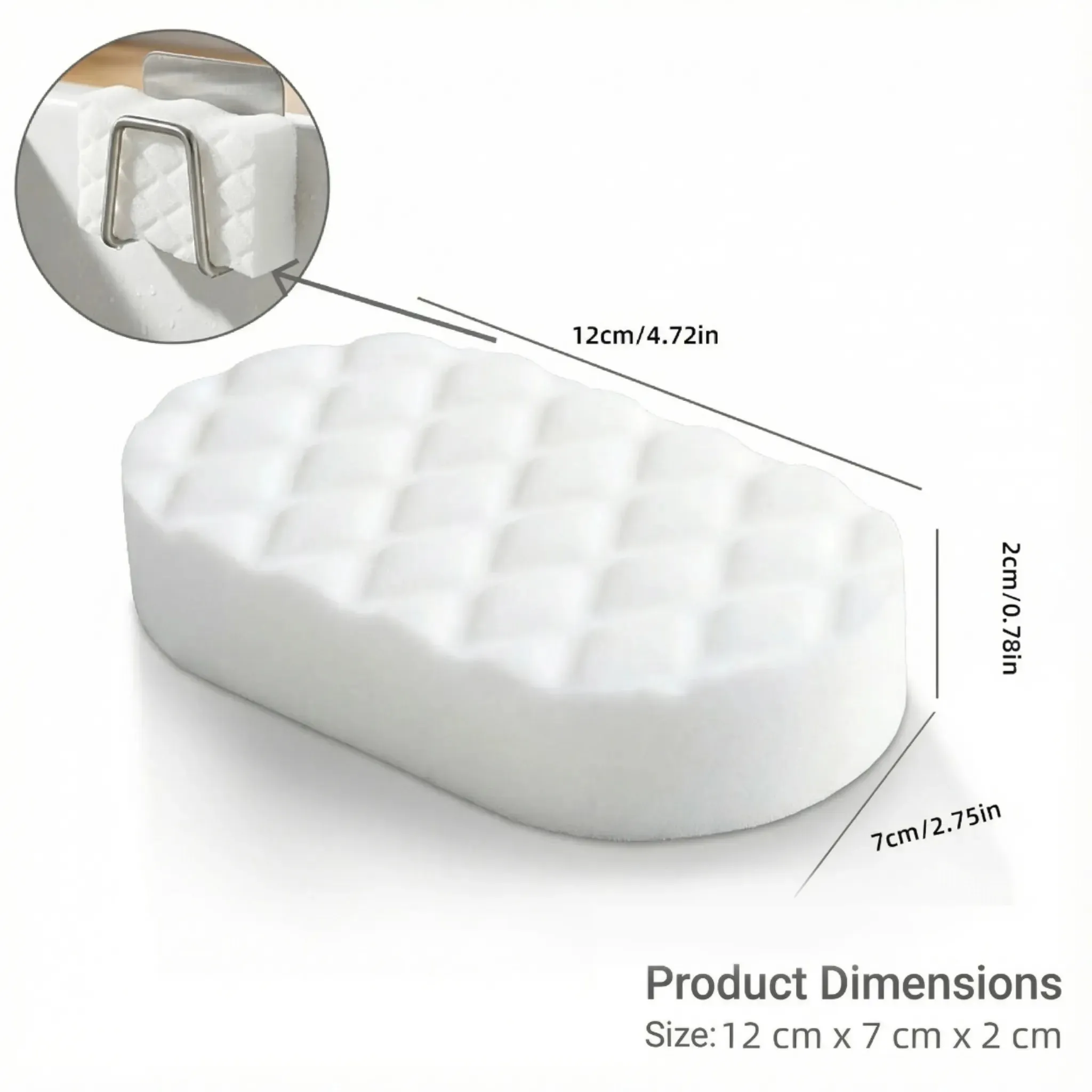 Hot-pressed sponge
