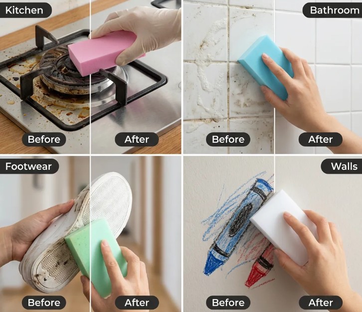 7 Unexpected Uses of Magic Eraser Cleaning Sponge for Professional Cleaners