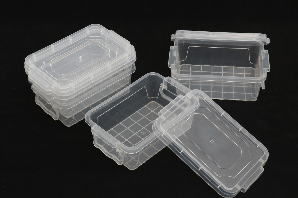 Small Transparent Plastic Storage Box