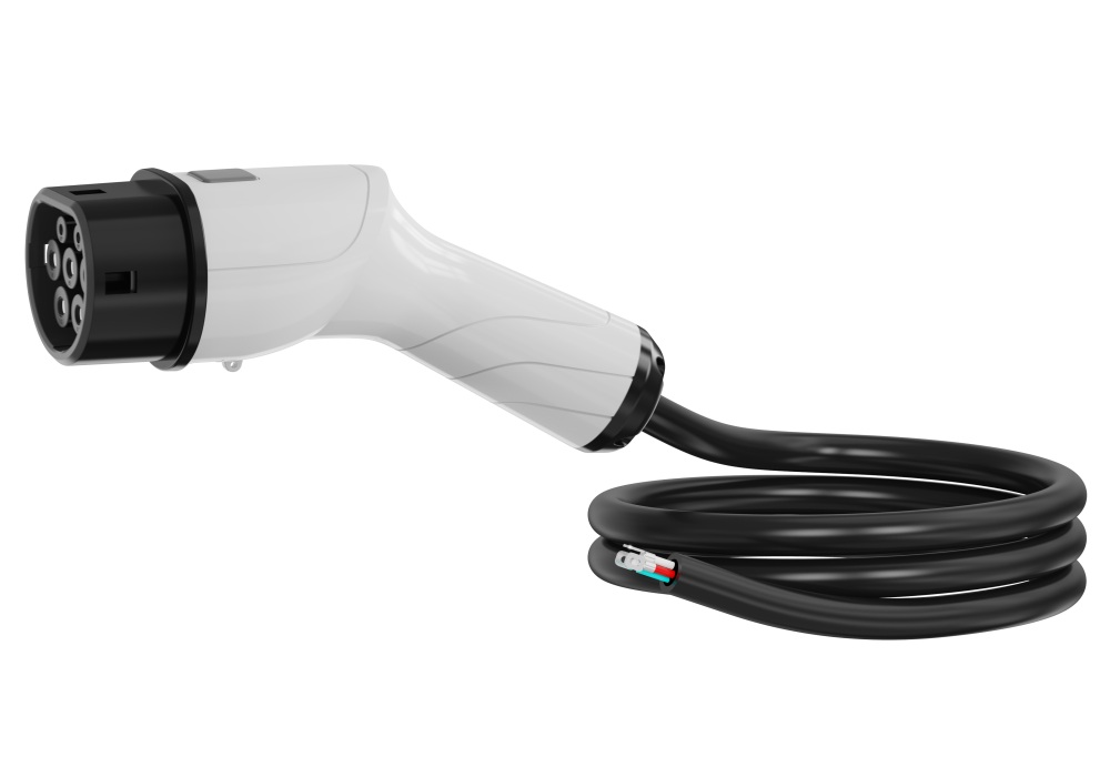 欧标充电枪Q2白色带线.JPG