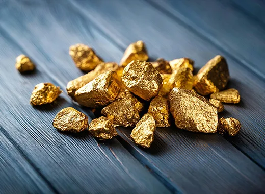 Gold Rock Extraction and Processing
