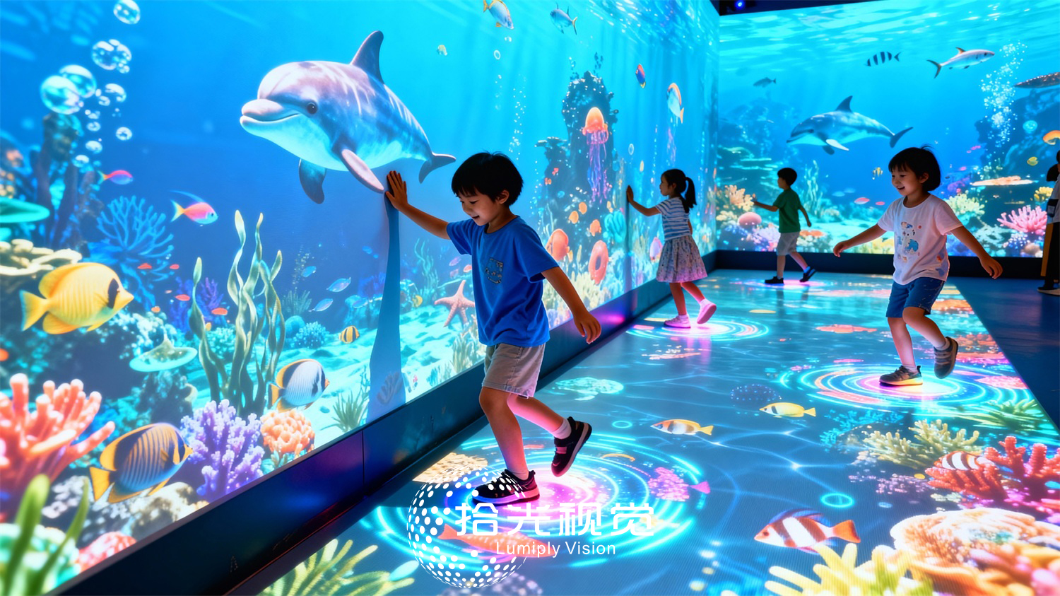 5D Holographic Interactive Area