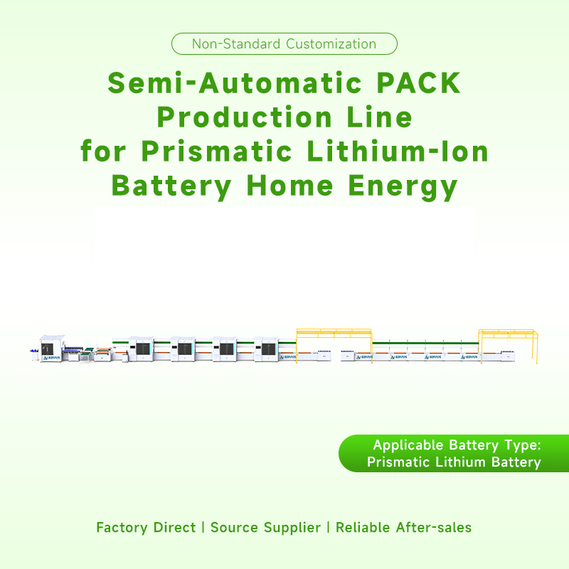 8-10PPM Home ESS Prismatic Lithium-ion Battery Pack Production Line ...