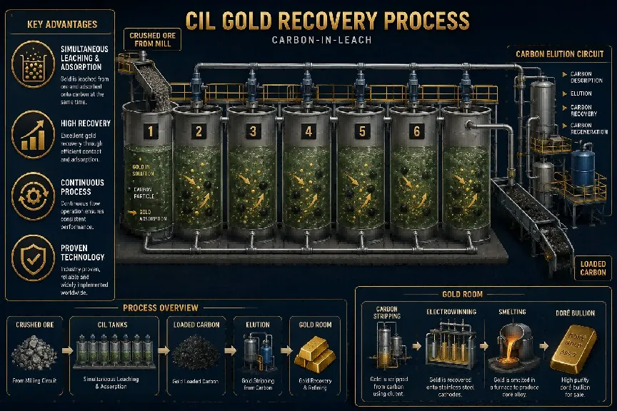 Carbon-in-Leach (CIL)
